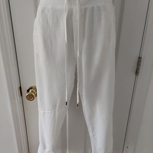 New Young Fabulous & Broke White Venice Jogger Size Small
